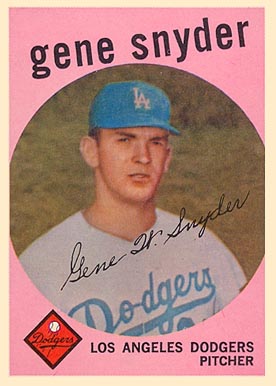 1959 Topps Gene Snyder #522 Baseball Card