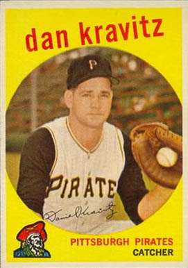 1959 Topps Dan Kravitz #536 Baseball Card