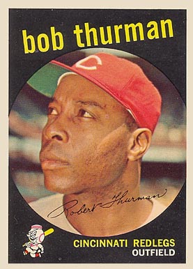 1959 Topps Bob Thurman #541 Baseball Card