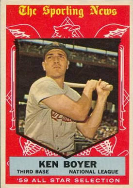 1959 Topps Ken Boyer #557 Baseball Card