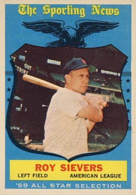 1959 Topps Roy Sievers #566 Baseball Card