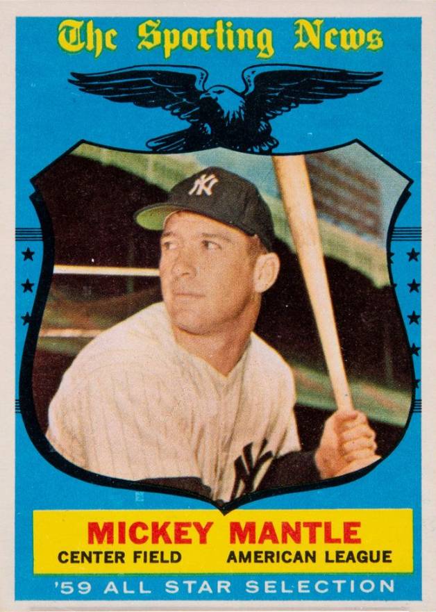 1959 Topps Mickey Mantle #564 Baseball Card