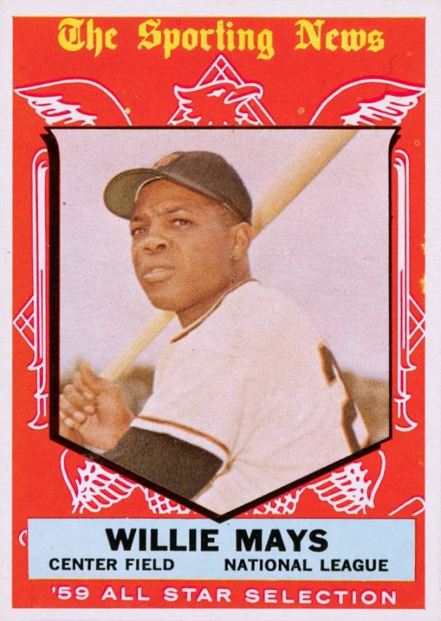 1959 Topps Willie Mays #563 Baseball Card