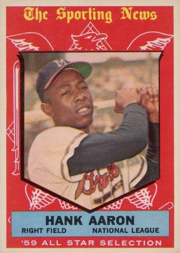 1959 Topps Hank Aaron #561 Baseball Card