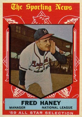 1959 Topps Fred Haney #551 Baseball Card