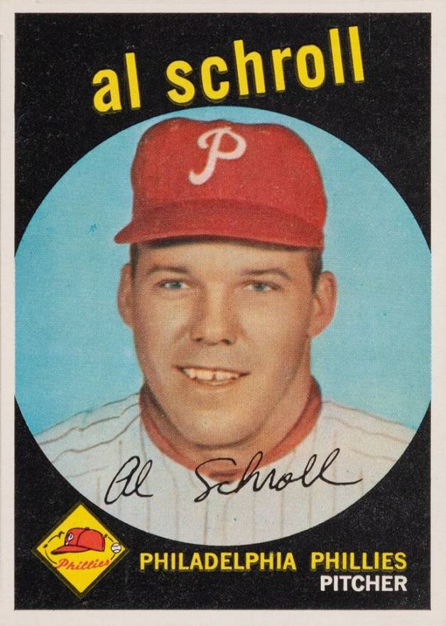 1959 Topps Al Schroll #546 Baseball Card