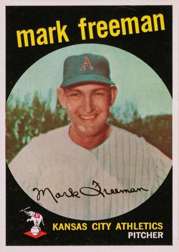 1959 Topps Mark Freeman #532 Baseball Card