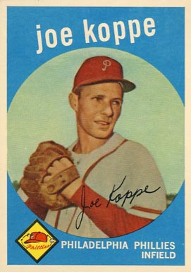 1959 Topps Joe Koppe #517 Baseball Card