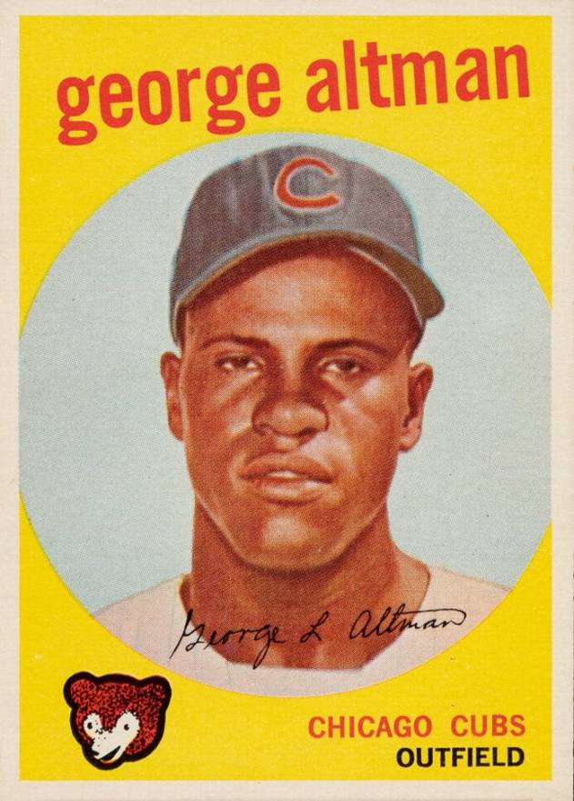 1959 Topps George Altman #512 Baseball Card