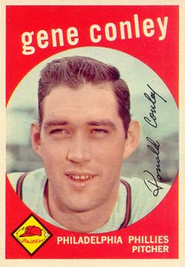 1959 Topps Gene Conley #492 Baseball Card