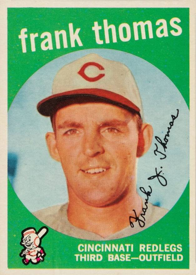 1959 Topps Frank Thomas #490 Baseball Card