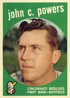 1959 Topps John C. Powers #489 Baseball Card