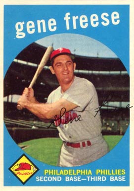 1959 Topps Gene Freese #472 Baseball Card