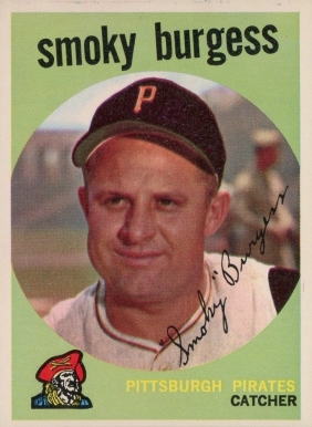 1959 Topps Smoky Burgess #432 Baseball Card