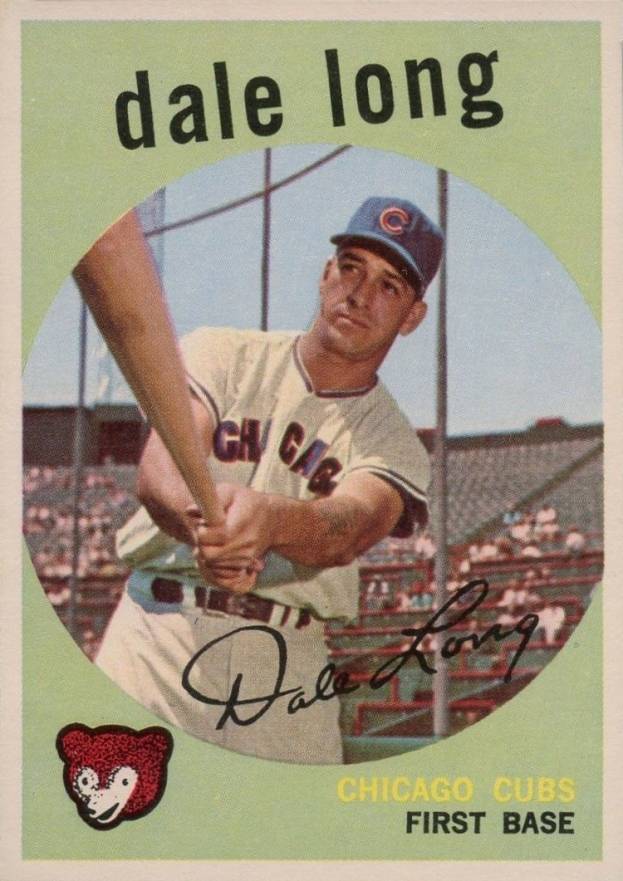 1959 Topps Dale Long #414 Baseball Card