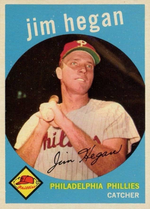 1959 Topps Jim Hegan #372 Baseball Card