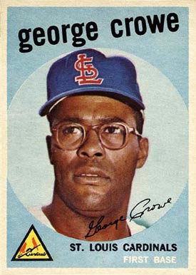 1959 Topps George Crowe #337 Baseball Card