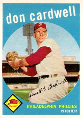 1959 Topps Don Cardwell #314 Baseball Card