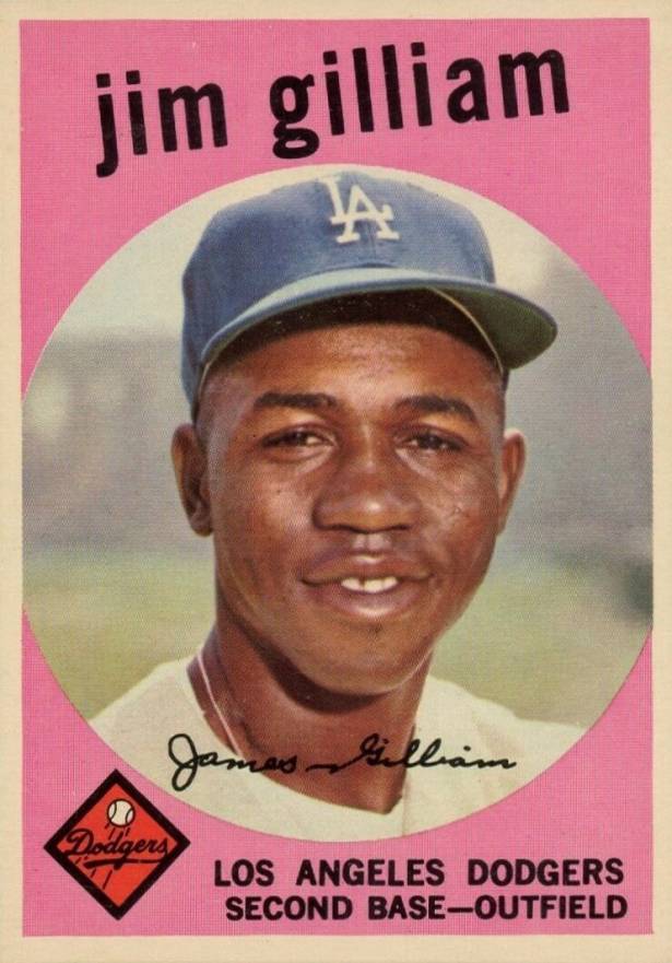 1959 Topps Jim Gilliam #306 Baseball Card