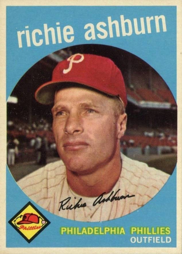 1959 Topps Richie Ashburn #300 Baseball Card