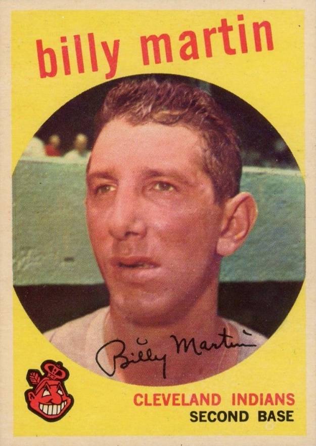 1959 Topps Billy Martin #295 Baseball Card