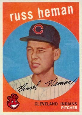 1959 Topps Russ Heman #283 Baseball Card