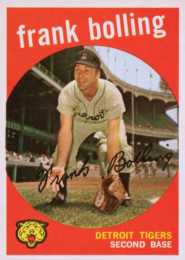 1959 Topps Frank Bolling #280 Baseball Card