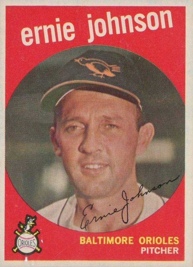 1959 Topps Ernie Johnson #279 Baseball Card