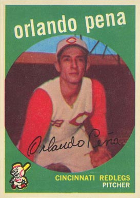 1959 Topps Orlando Pena #271 Baseball Card