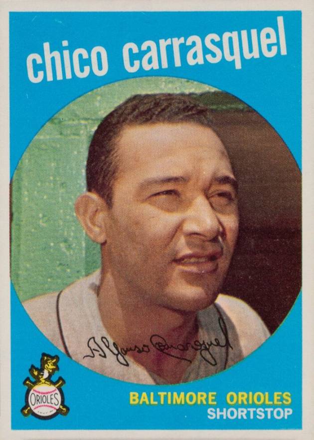 1959 Topps Chico Carrasquel #264 Baseball Card