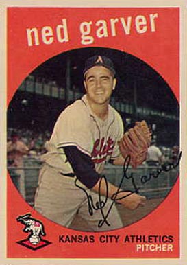 1959 Topps Ned Garver #245 Baseball Card