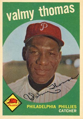 1959 Topps Valmy Thomas #235 Baseball Card