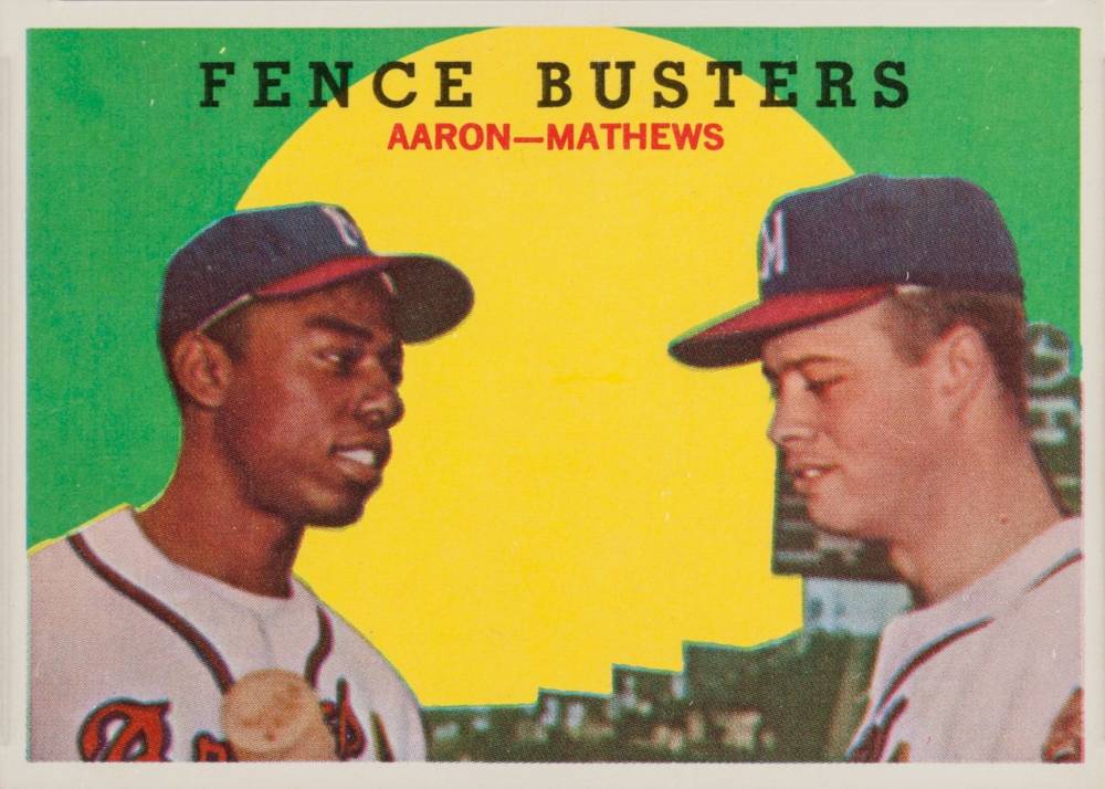 1959 Topps Fence Busters #212 Baseball Card