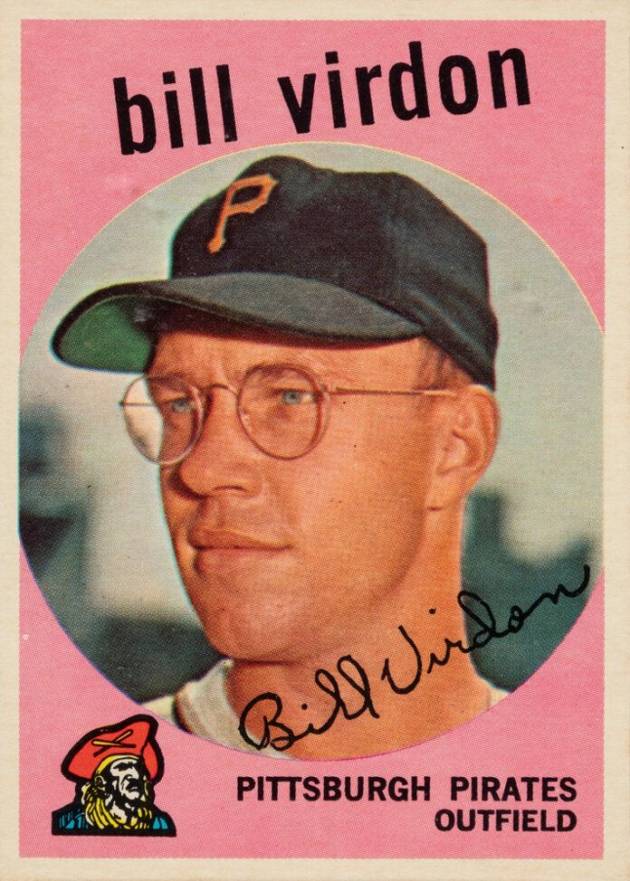 1959 Topps Bill Virdon #190 Baseball Card