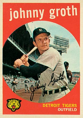 1959 Topps Johnny Groth #164 Baseball Card