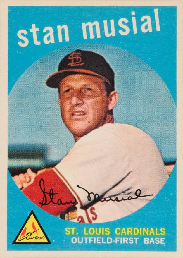 1959 Topps Stan Musial #150 Baseball Card