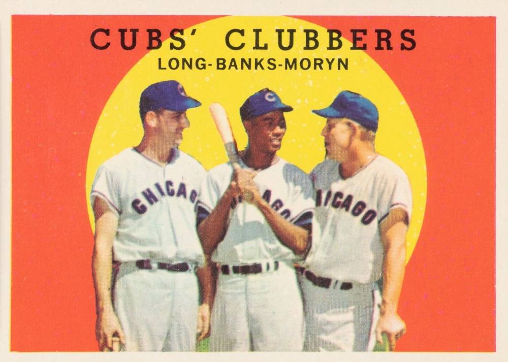Walt Moryn All Star Chicago Cubs 1958 Style Custom Baseball Art Card 