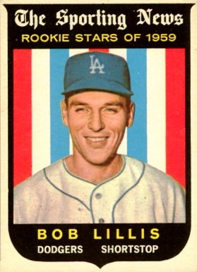 1959 Topps Bob Lillis #133 Baseball Card