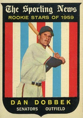1959 Topps Dan Dobbek #124 Baseball Card