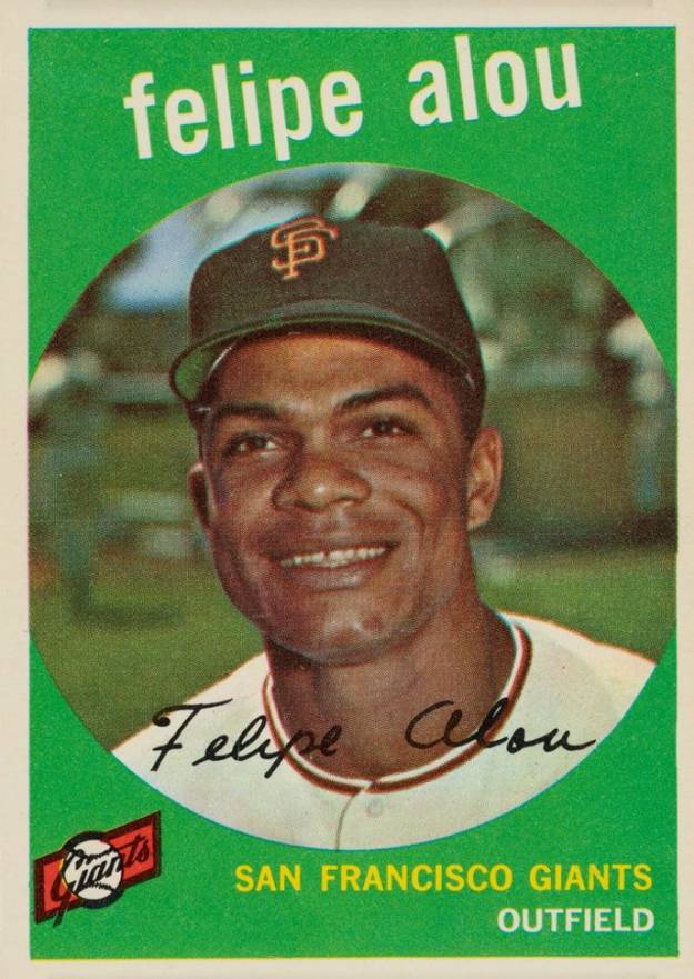 1959 Topps Felipe Alou #102 Baseball Card