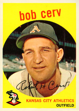 1959 Topps Bob Cerv #100 Baseball Card