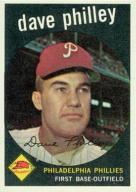 1959 Topps Dave Philley #92 Baseball Card