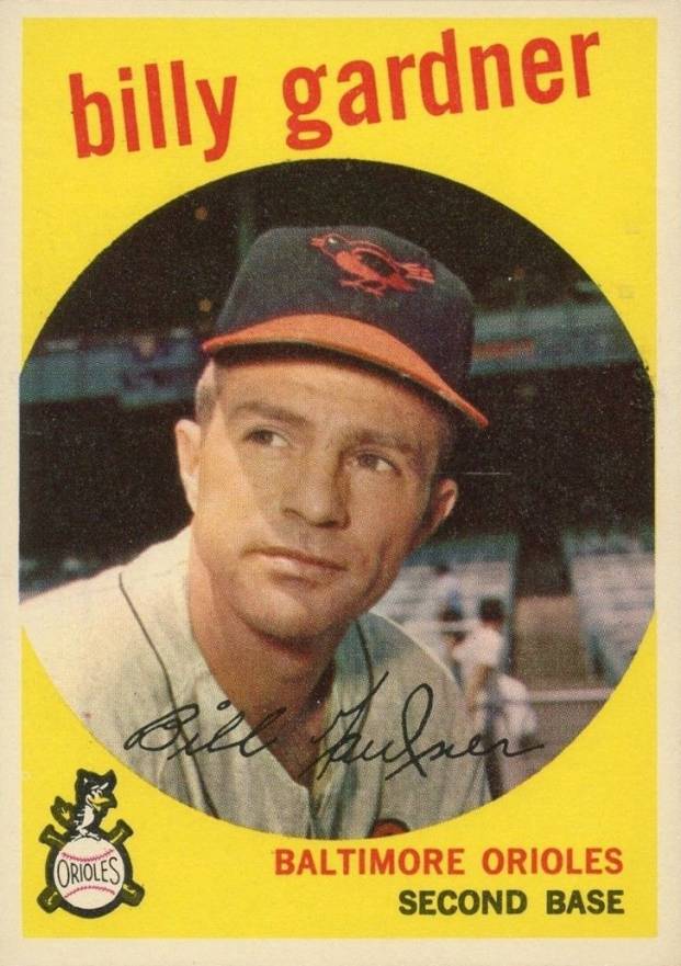 1959 Topps Billy Gardner #89 Baseball Card