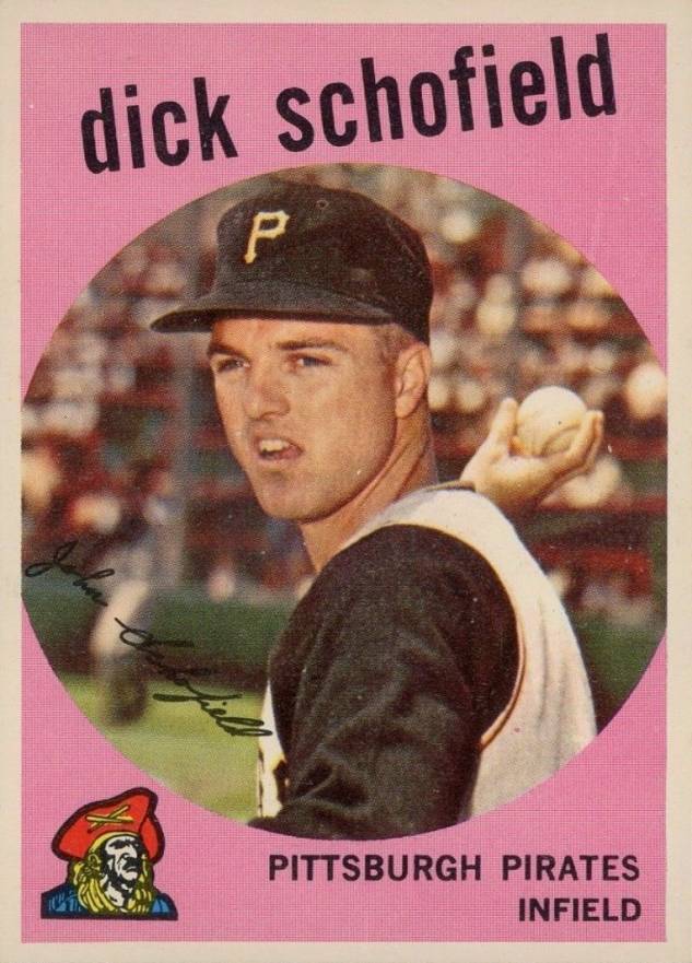 1959 Topps Dick Schofield #68 Baseball Card