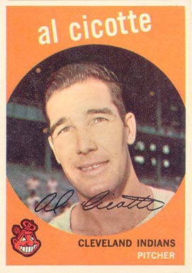 1959 Topps Al Cicotte #57 Baseball Card