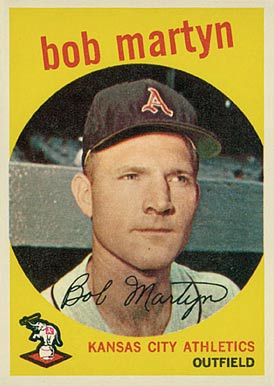 1959 Topps Bob Martyn #41 Baseball Card