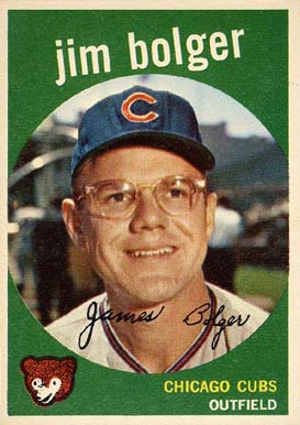 1959 Topps Jim Bolger #29 Baseball Card