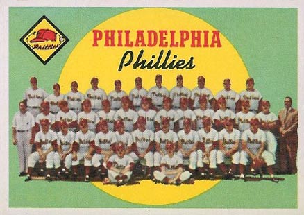 1959 Topps Philadelphia Phillies #8 Baseball Card