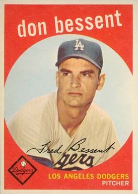 1959 Topps Don Bessent #71 Baseball Card