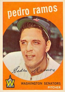 1959 Topps Pedro Ramos #78 Baseball Card